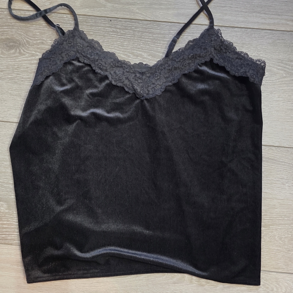 Forever 21 Black Lace Chemise